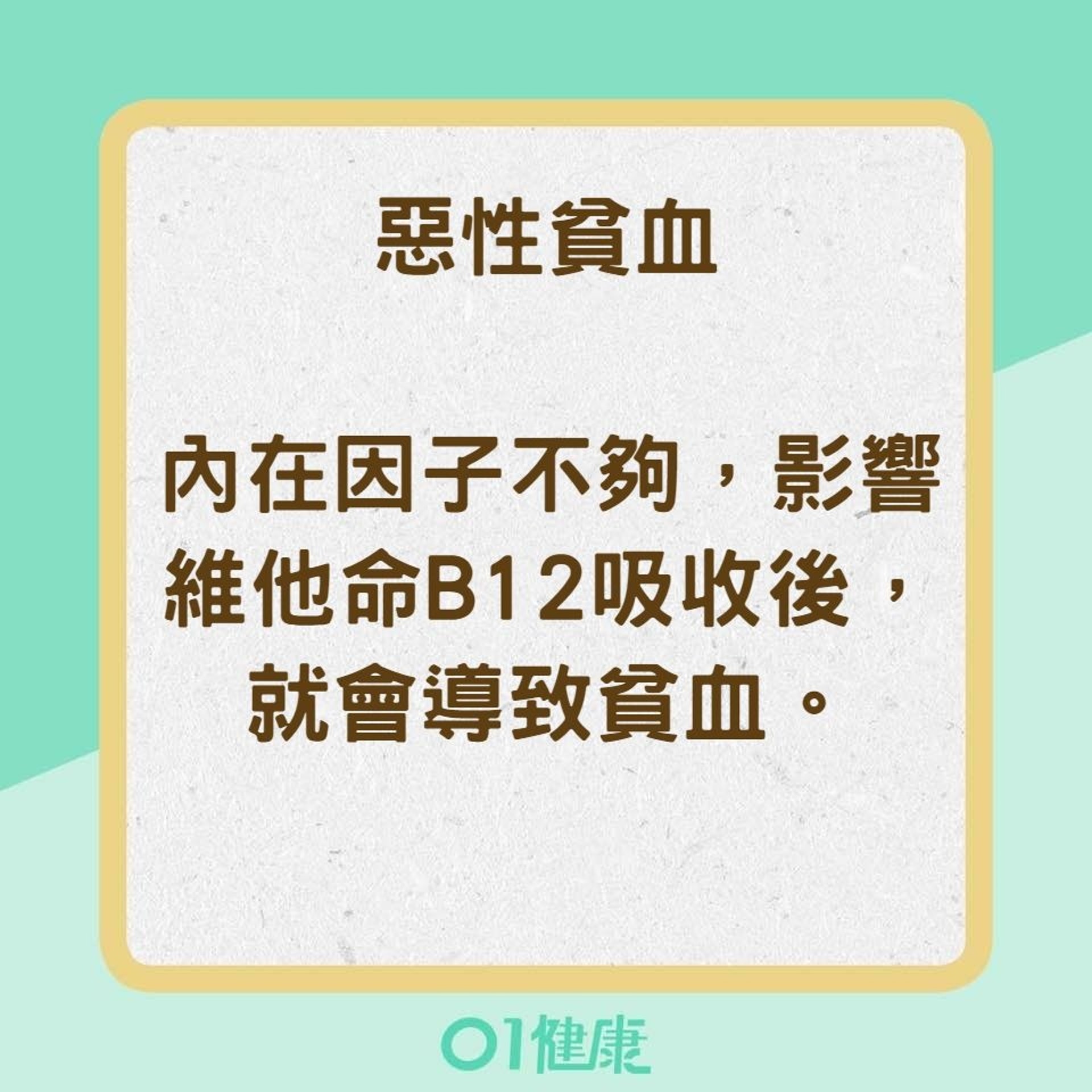 幾樣很常聽到的貧血（01製圖）