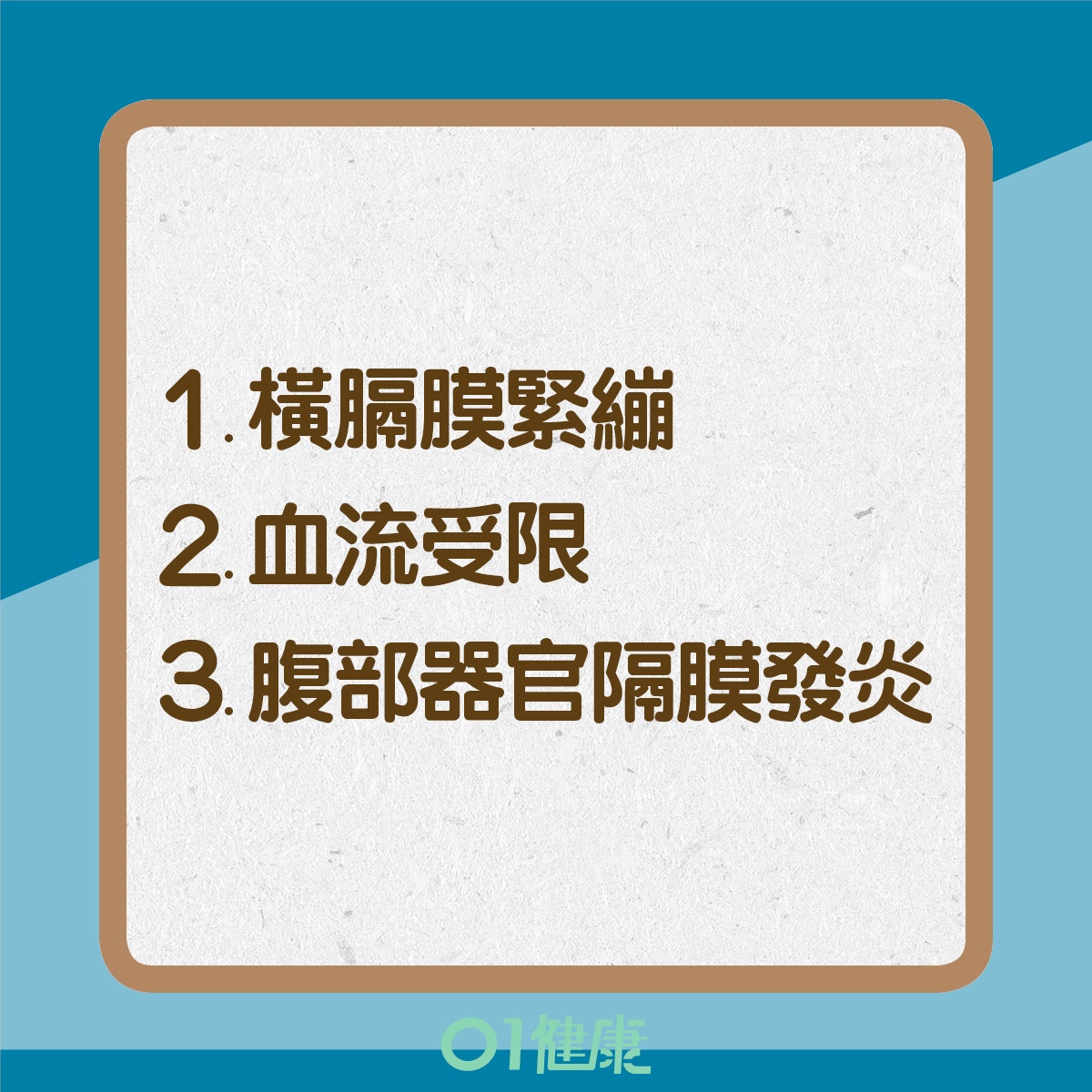 運動時肋骨兩側刺痛原因（01製圖）