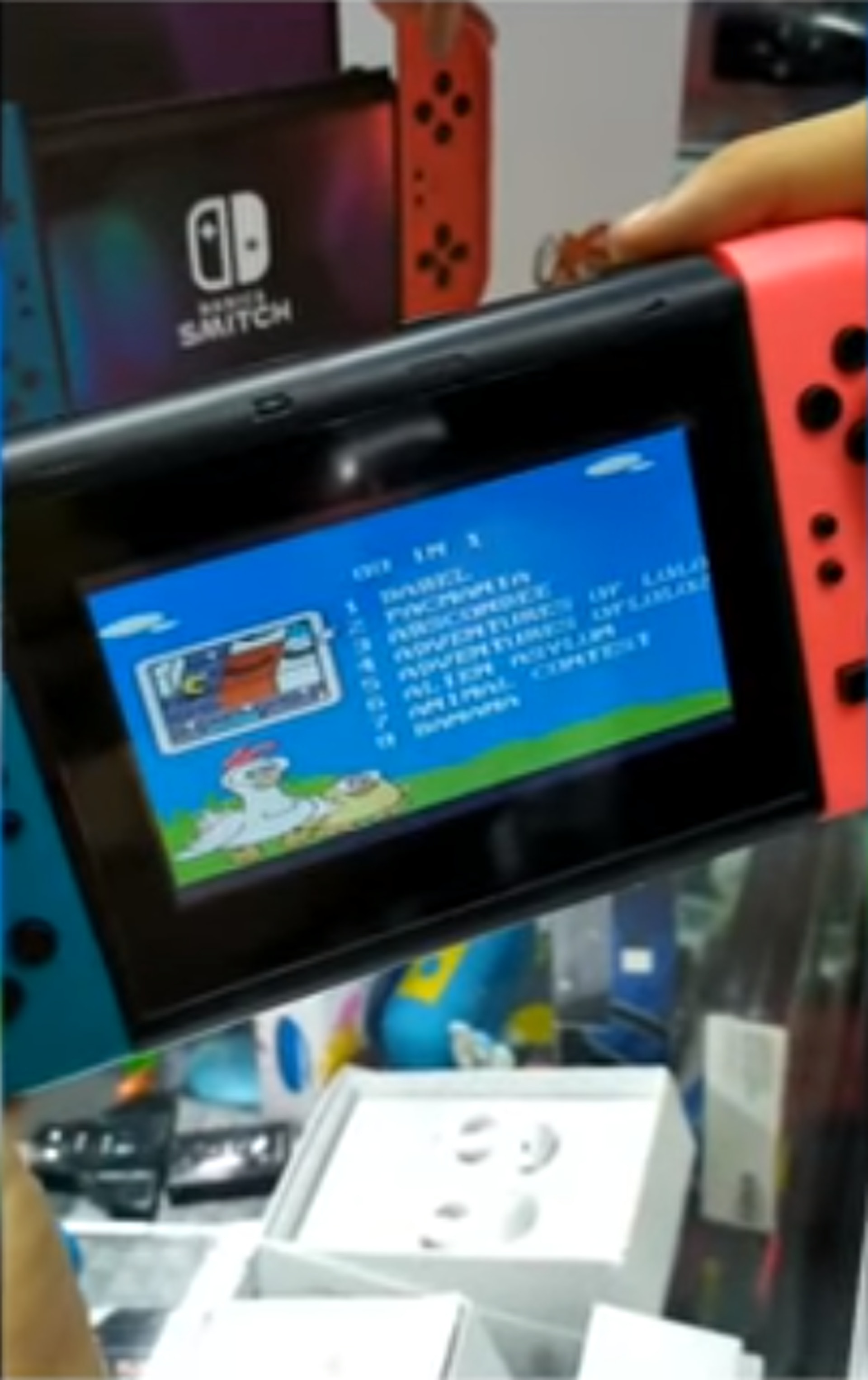 山寨Switch其中一隻遊戲。 山寨Switch其中一隻遊戲。