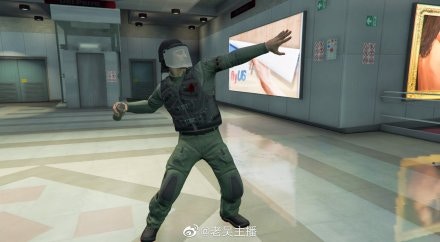 Gta V更新引發中港玩家 衝突 示威者 防暴警察造型激戰