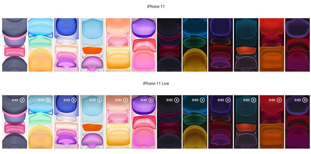 超級apple忠迷收集初代至今所有iphone Ios壁紙連ｍacos都有