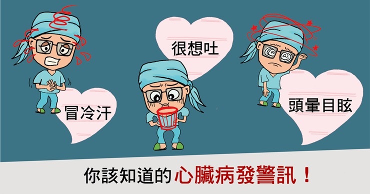 心臟病發警訊(照護線上授權使用) 心臟病發警訊(照護線上授權使用)