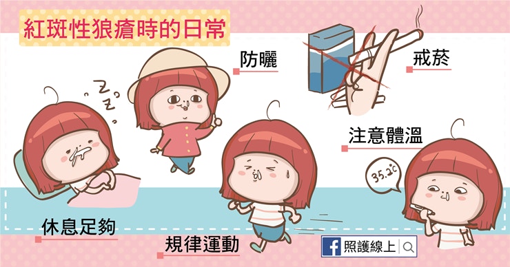 紅斑性狼瘡時的日常(照護線上授權使用) 紅斑性狼瘡時的日常(照護線上授權使用)