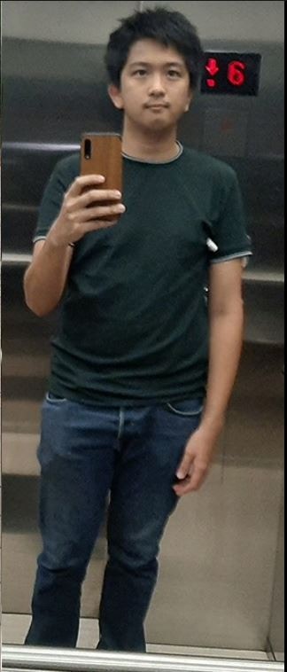 成功趕走「大肚腩」變成型男。(Migui Minaj facebook) 成功趕走「大肚腩」變成型男。(Migui Minaj facebook)