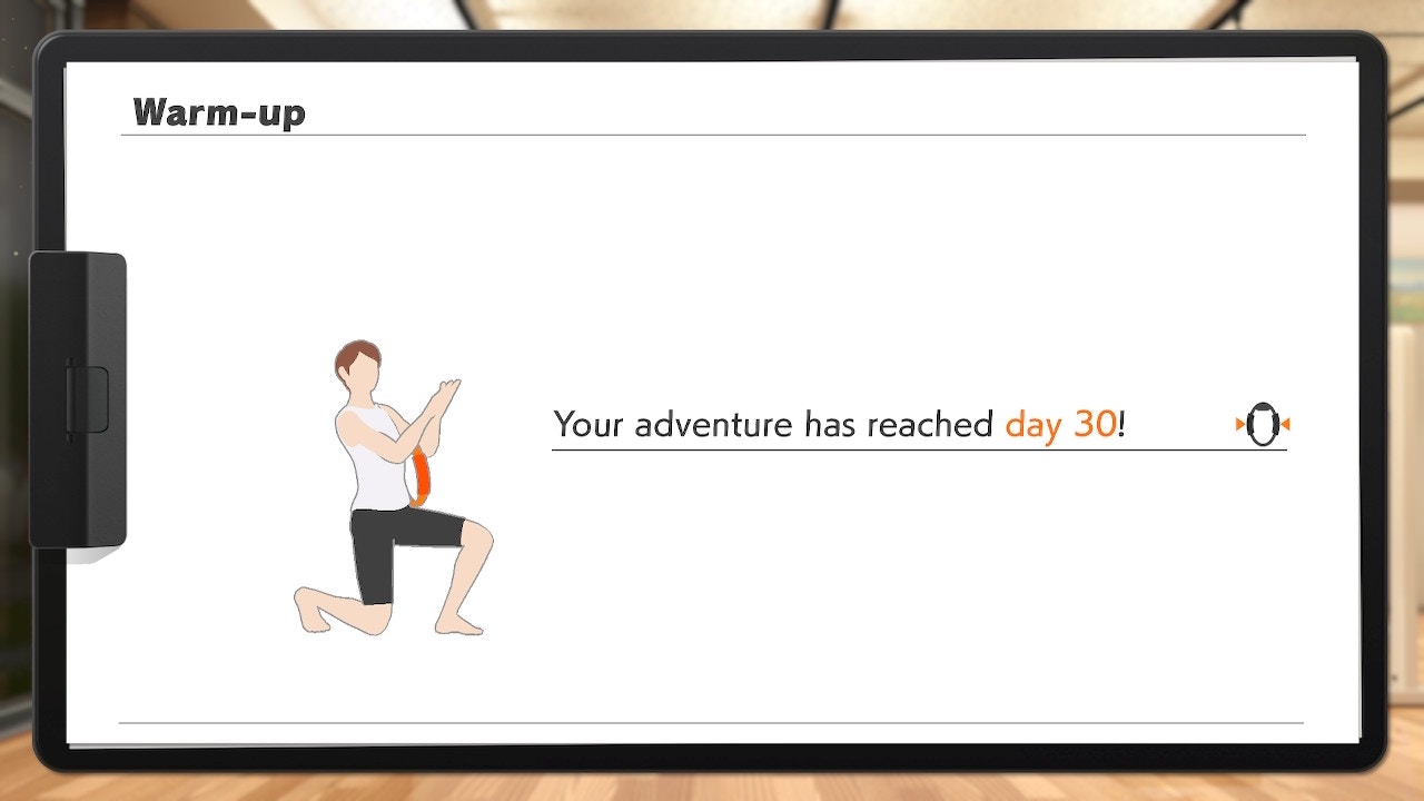 菲律賓一名男子堅持玩RingFit一個月。(Migui Minaj facebook) 菲律賓一名男子堅持玩RingFit一個月。(Migui Minaj facebook)