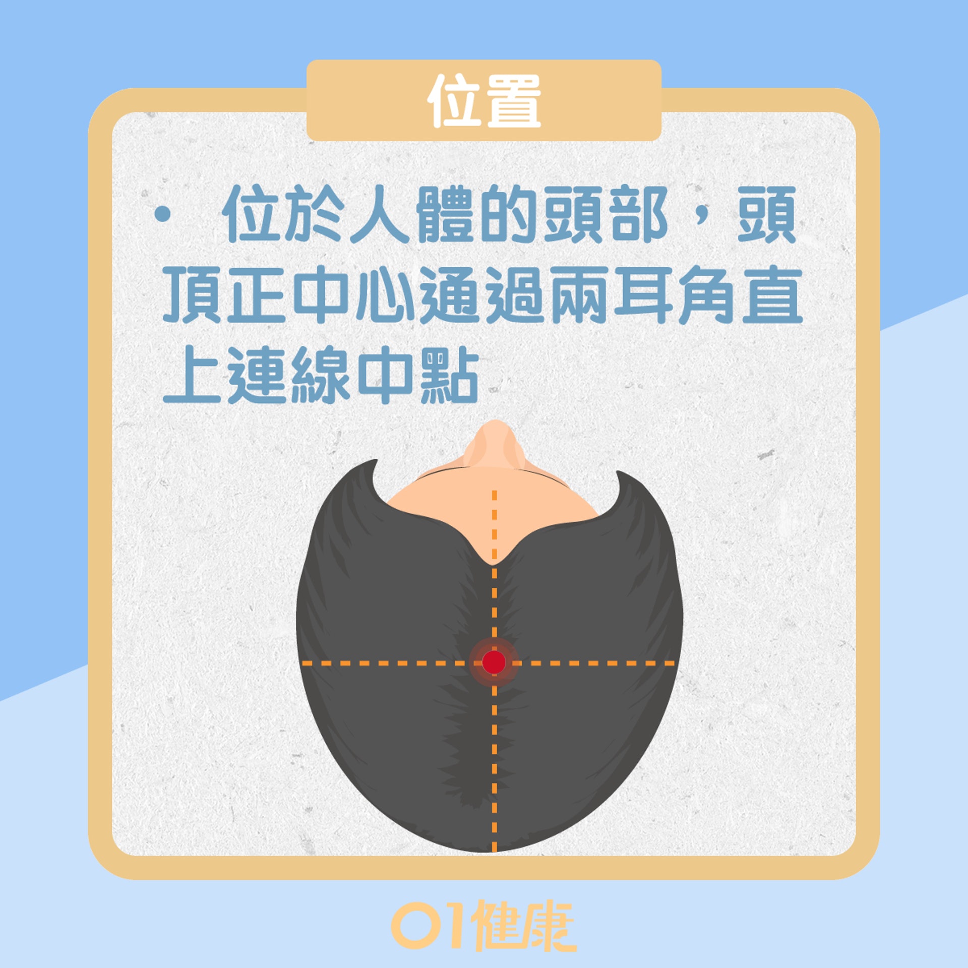 百會穴(01製圖) 百會穴(01製圖)