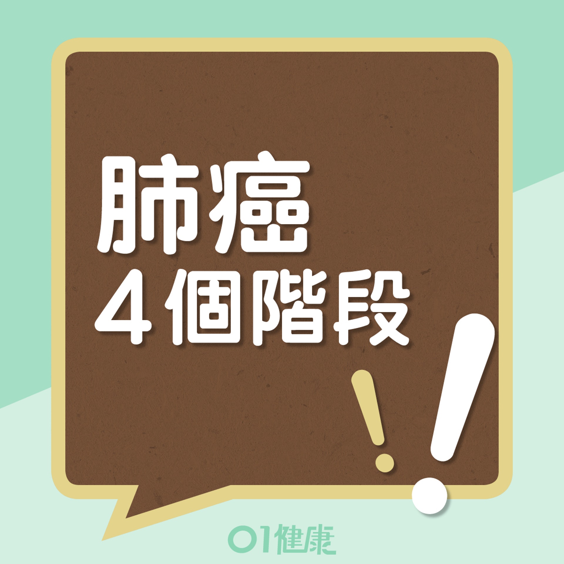 肺癌四個階段(01製圖) 肺癌四個階段(01製圖)