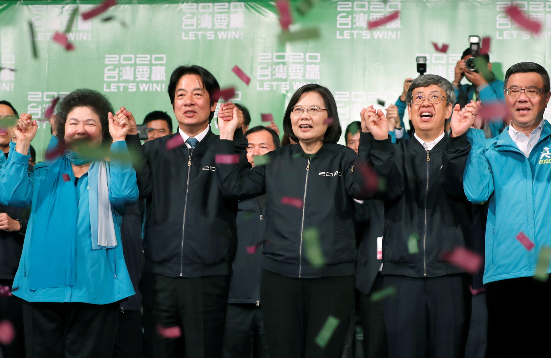 台灣大選:蔡英文總統取得破紀錄的817萬票,成功連任。(Reuters) 台灣大選:蔡英文總統取得破紀錄的817萬票,成功連任。(Reuters)