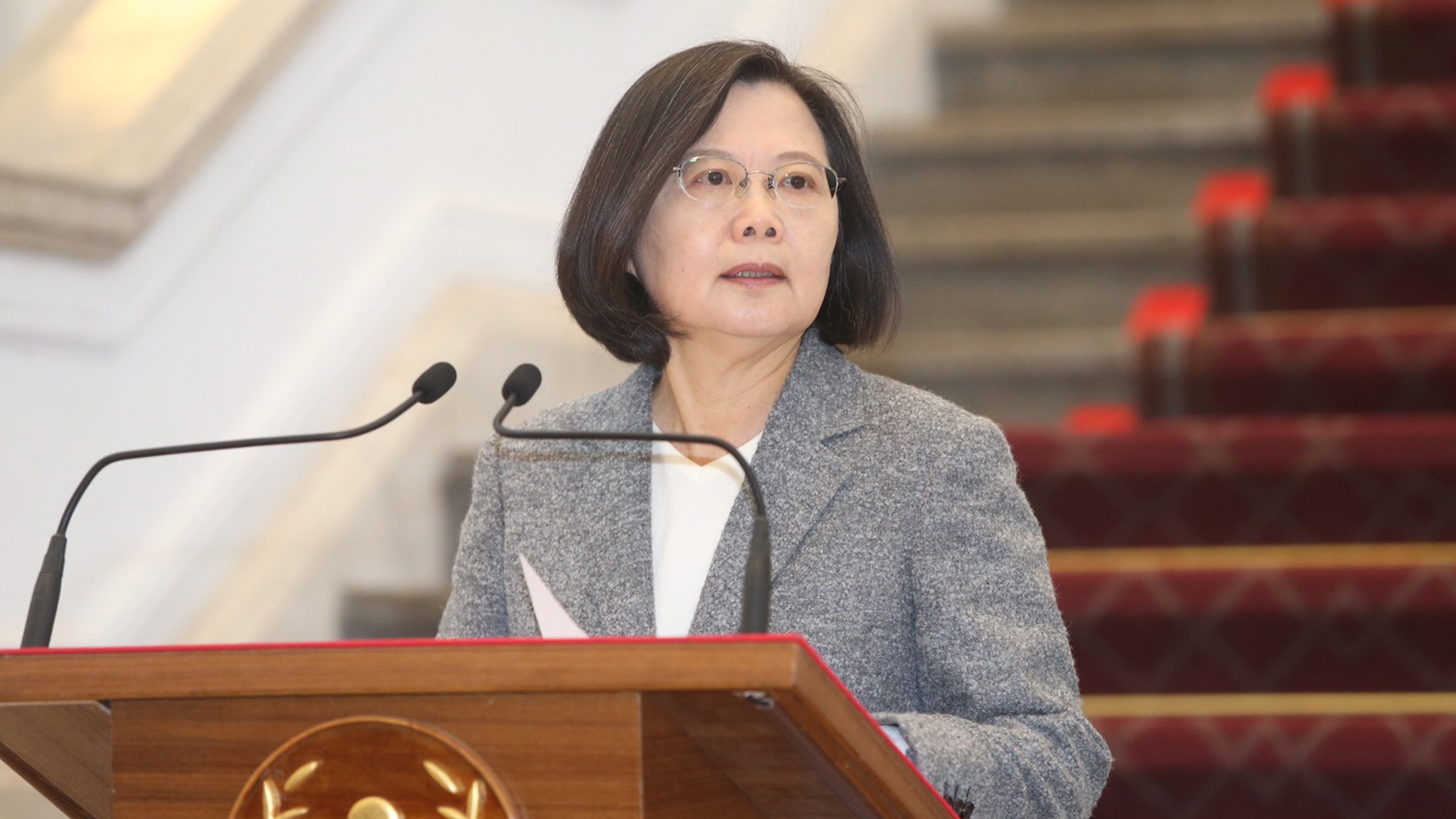 2020台灣大選】蔡英文：選舉結束望政局歸於穩定社會放下對立