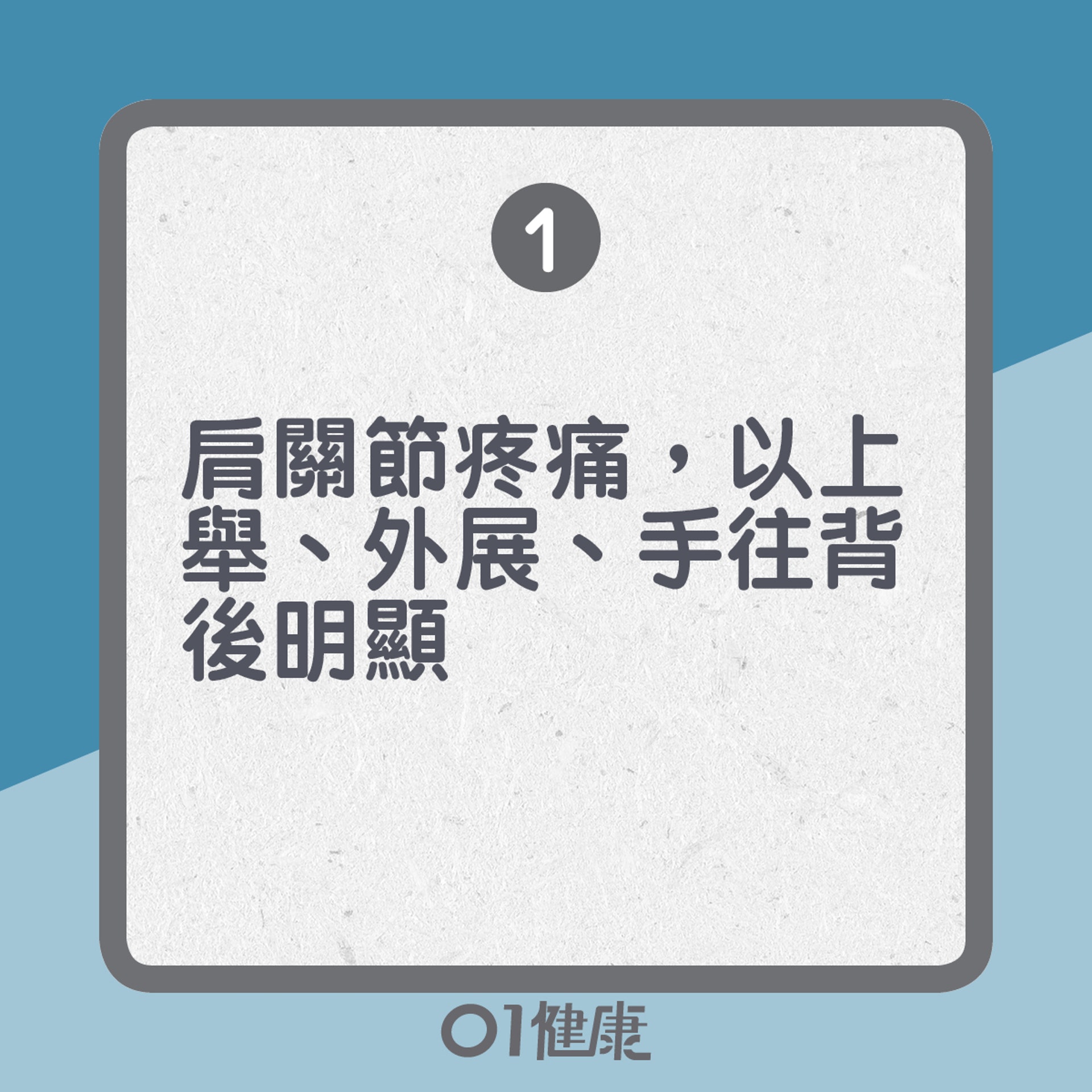 肩周炎知多啲 (01製圖) 肩周炎知多啲 (01製圖)
