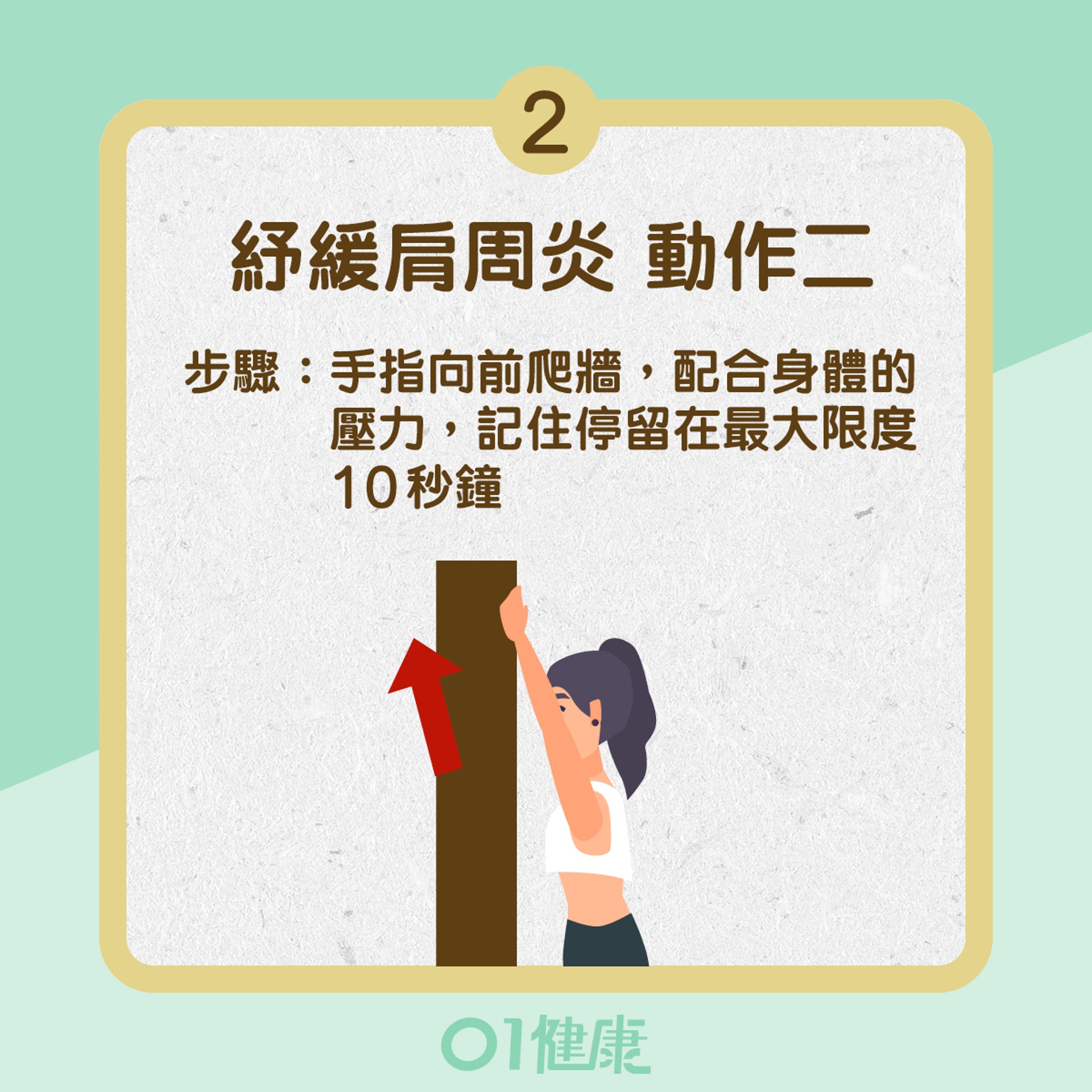 紓緩肩周炎動作 (01製圖) 紓緩肩周炎動作 (01製圖)