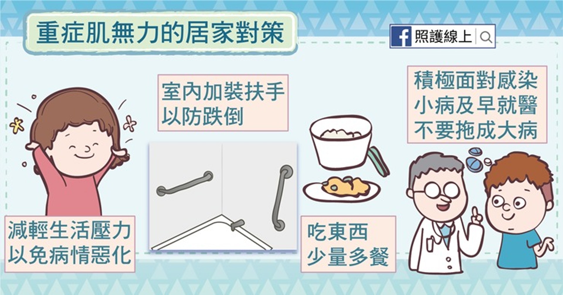重症肌無力的居家對策(照護線上授權使用) 重症肌無力的居家對策(照護線上授權使用)