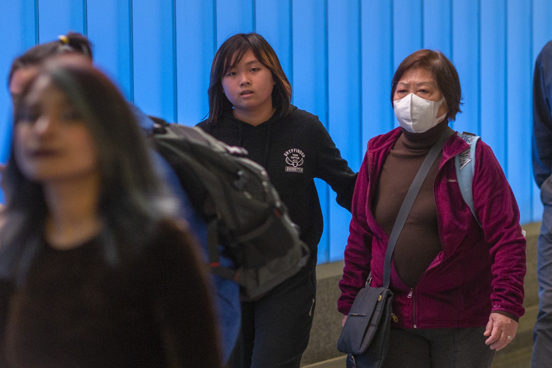 洛杉磯國際機場擴大入境旅客健康監測。（Getty）