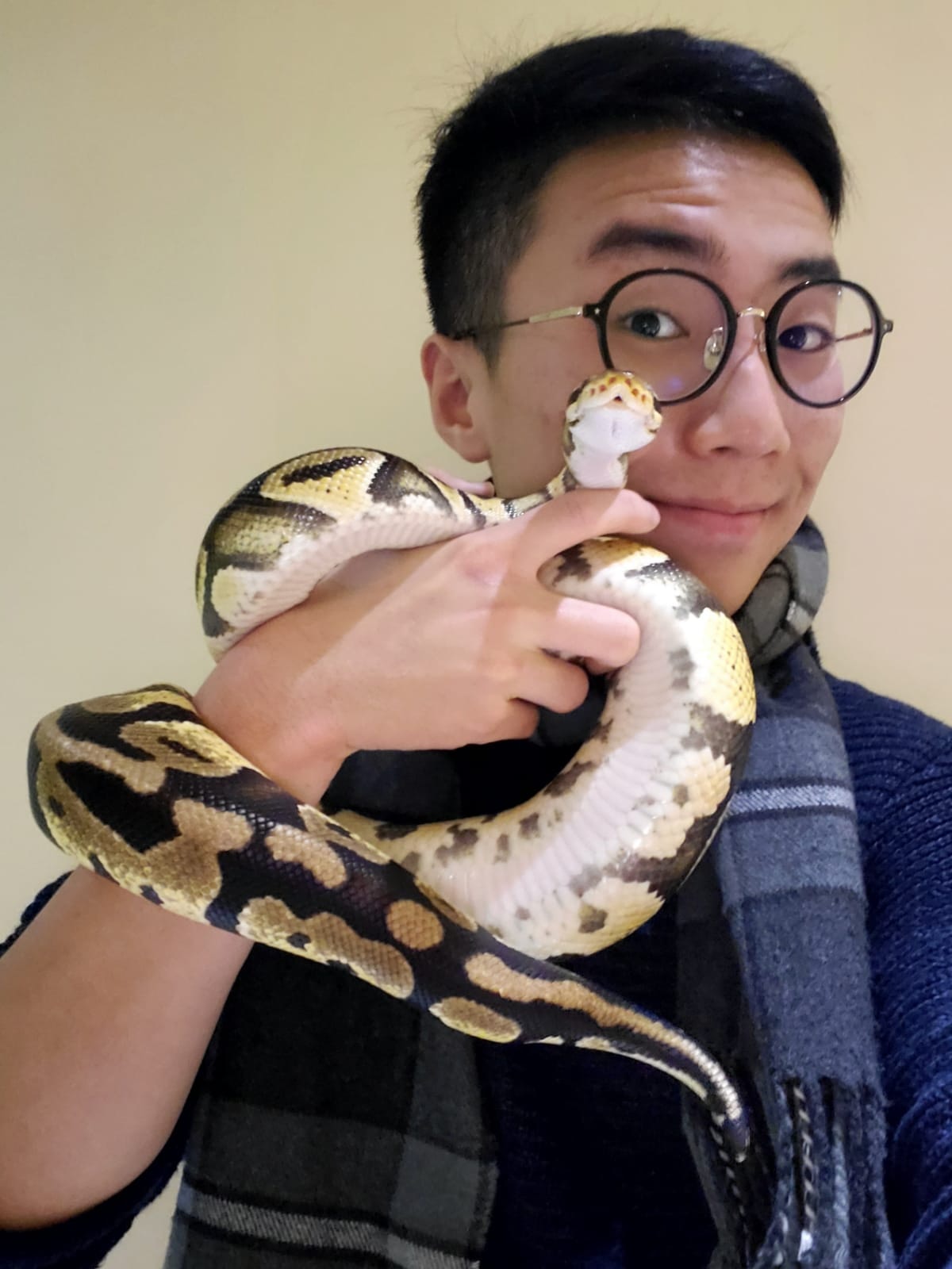 Victor是位兩棲及爬蟲類動物愛好者。(受訪者提供) Victor是位兩棲及爬蟲類動物愛好者。(受訪者提供)