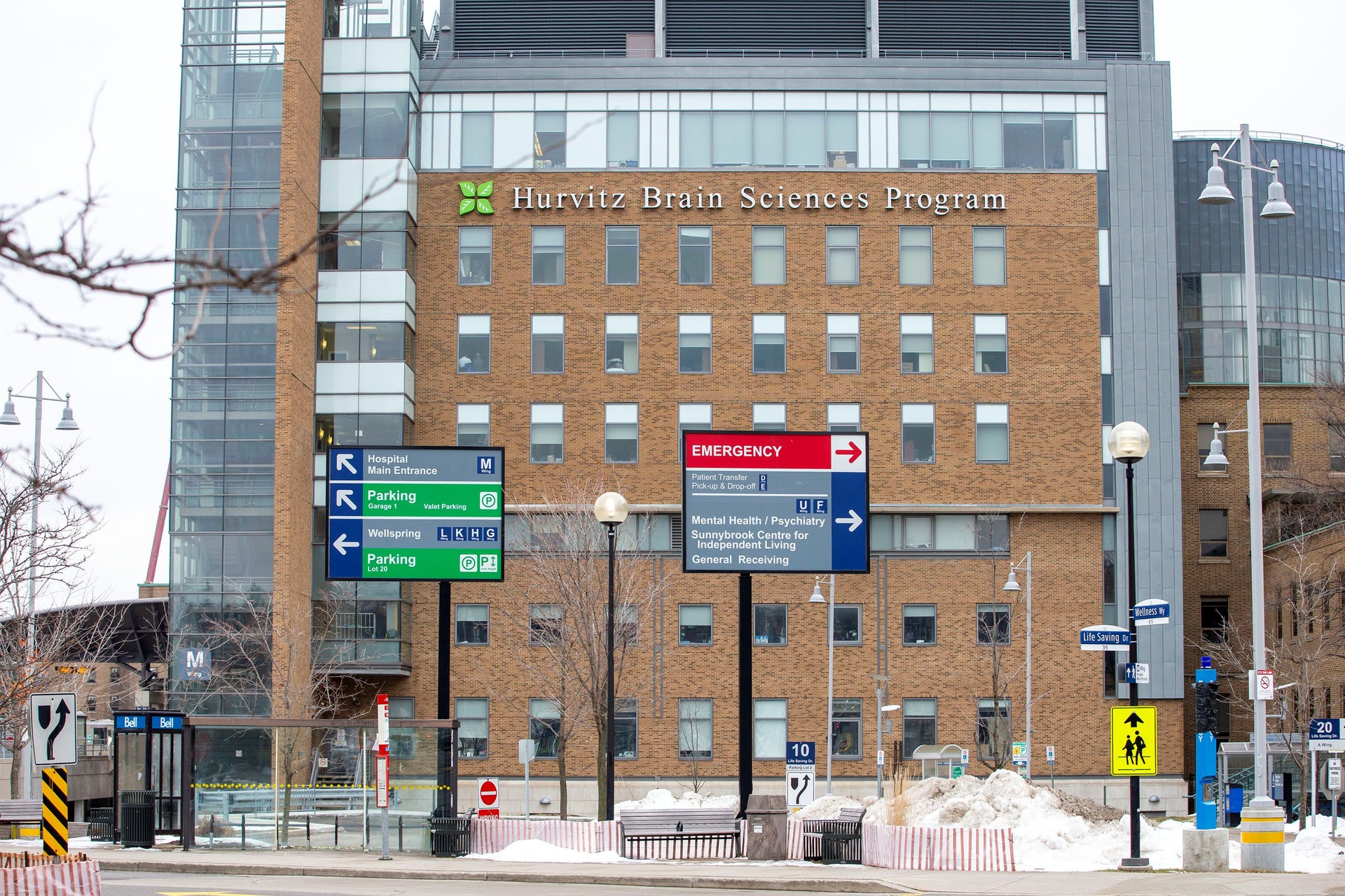 圖為加拿大安大略省多倫多的森尼布魯克醫院,該國首宗確診新型冠狀病毒肺炎的患者目前正在此處接受治療。(Reuters)