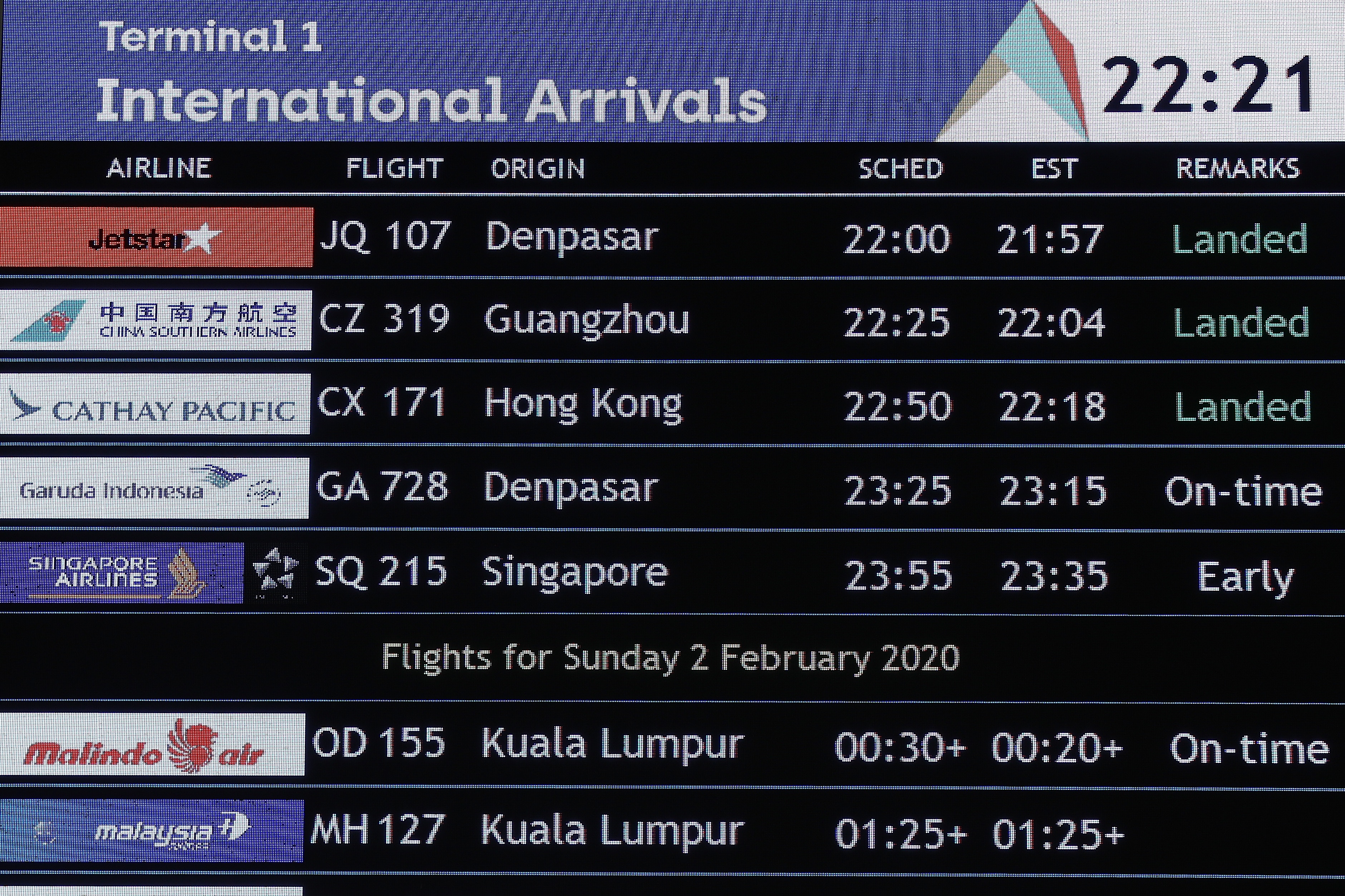 全球陆续有航班空公司停飞往中国大陆航班，中国亦取消了所有对外旅行团。（Getty）