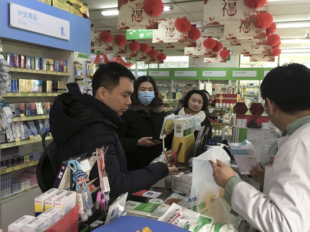 從1月20日開始，有關防疫藥品的各種信息與情報就在折磨包括北京在內的中國各界人士。（路透社）