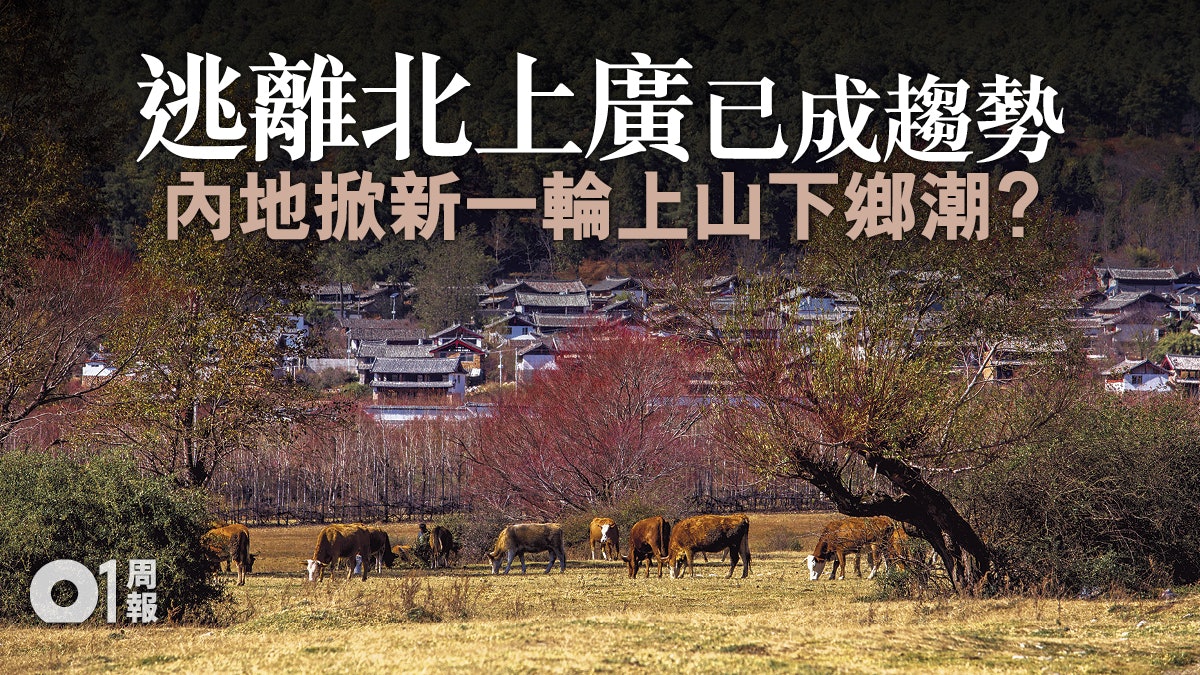 【歸隱田園.一】新時代生活態度 內地文化人逃離大城市 【歸隱田園.一】新時代生活態度 內地文化人逃離大城市
