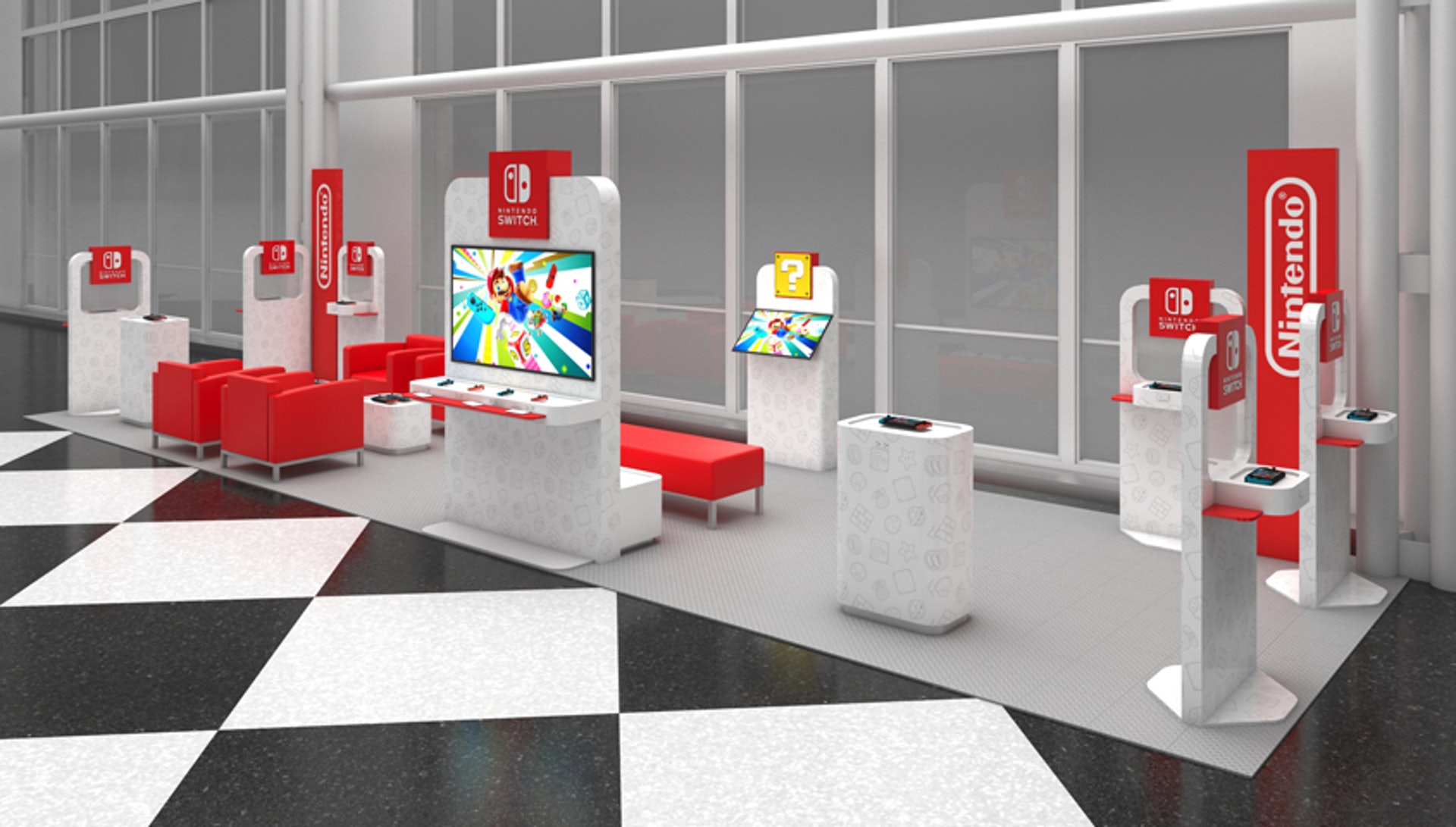 任天堂設期間限定Switch Lounge,到美國旅行時留意是否列明機場名單【Nintendo US】 任天堂設期間限定Switch Lounge,到美國旅行時留意是否列明機場名單【Nintendo US】