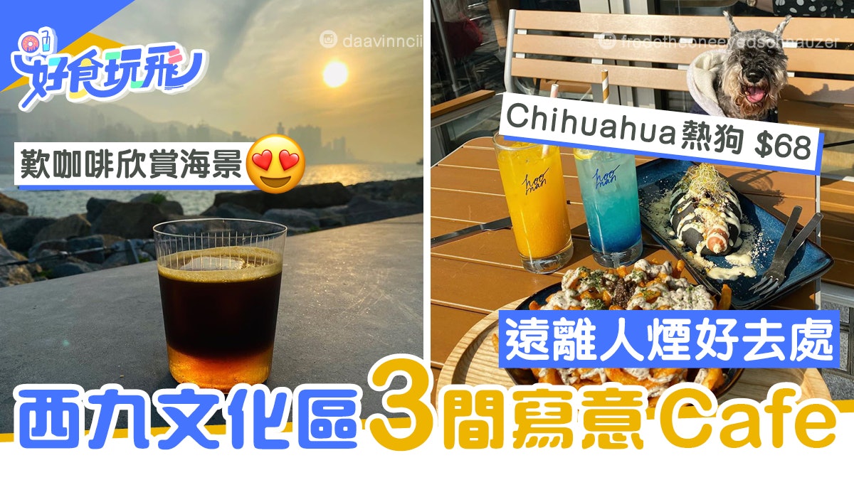 香港狗狗好去處 西九文化區3間高質cafe推介必歎 68熱狗睇海景 香港01 食玩買