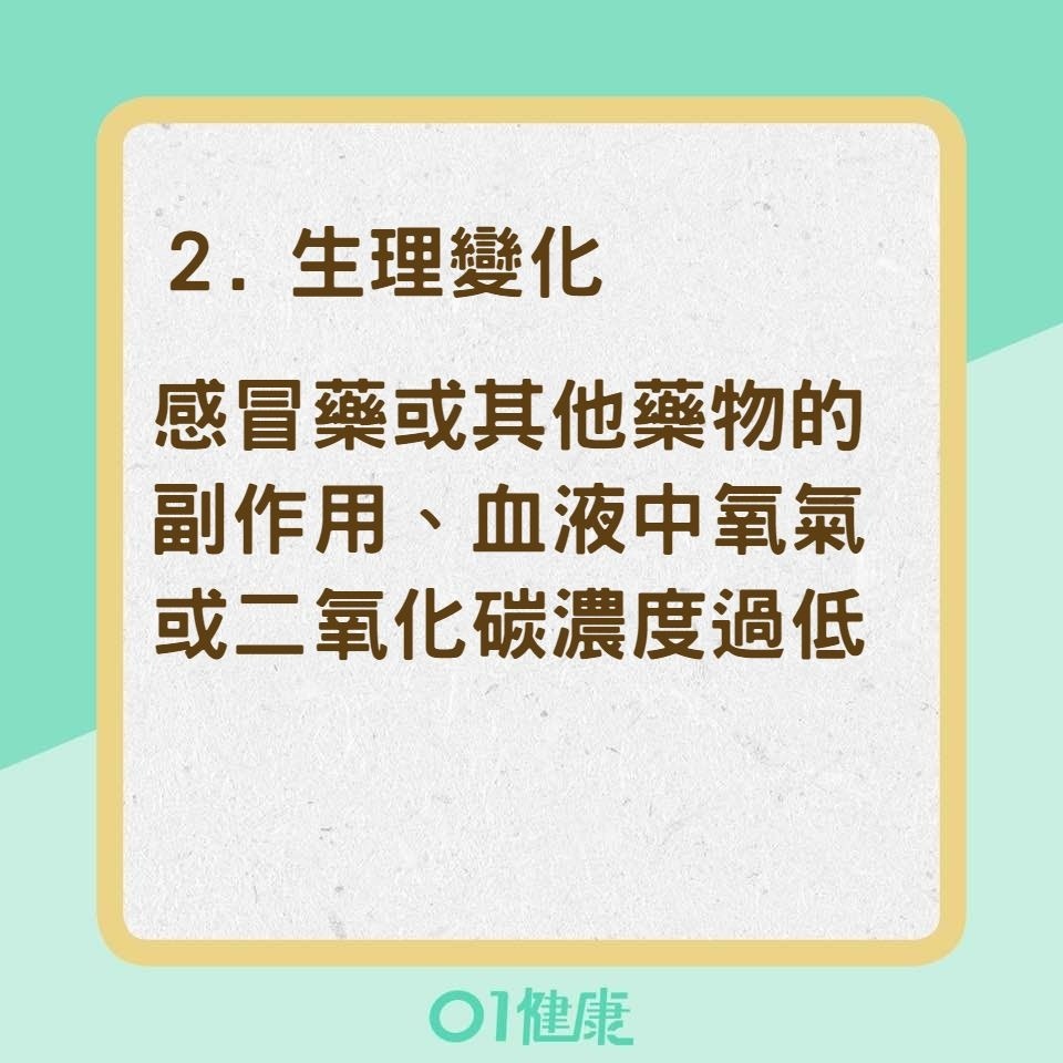 造成心悸的3原因（01製圖）