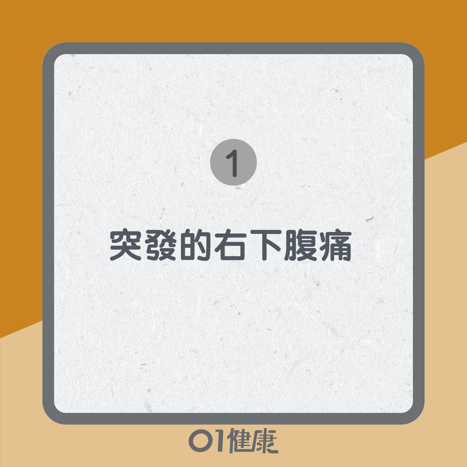闌尾炎知多啲(01製圖) 闌尾炎知多啲(01製圖)