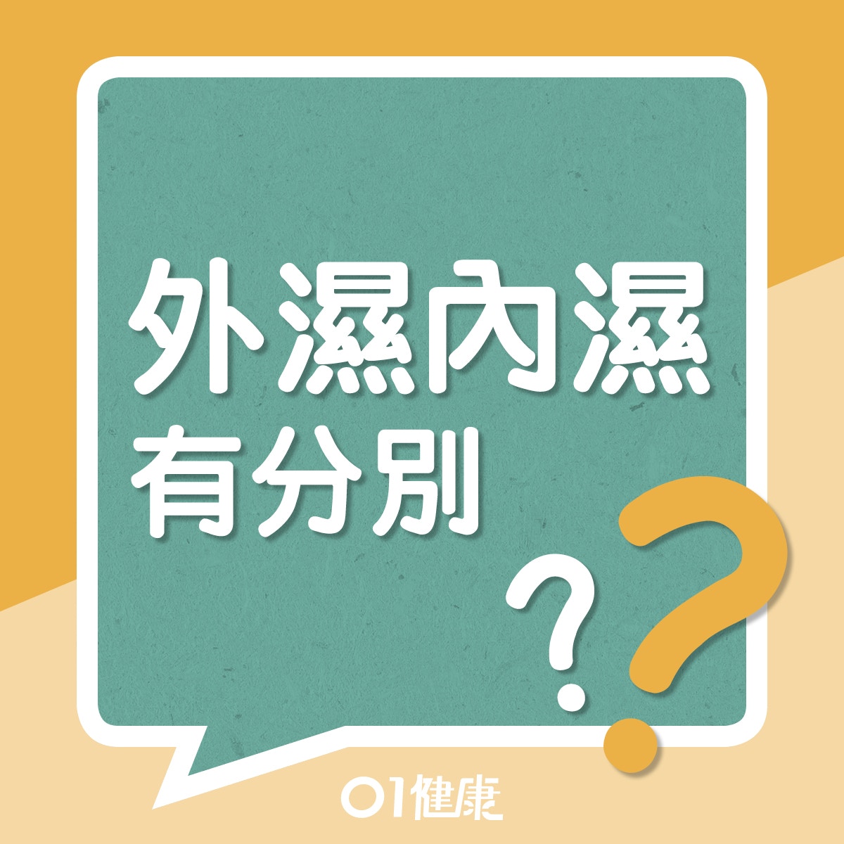 外濕內濕有分別？（01製圖）