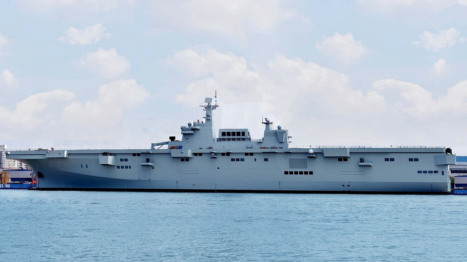 中國075型二號艦成型最新照曝光完成艦島吊裝下水或為期不遠 香港01 即時中國 中國075型二號艦成型最新照曝光完成艦島吊裝下水或為期不遠 香港01 即時中國