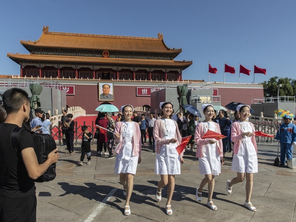 中國人高漲的愛國主義情緒成為輿論焦點。（Getty）