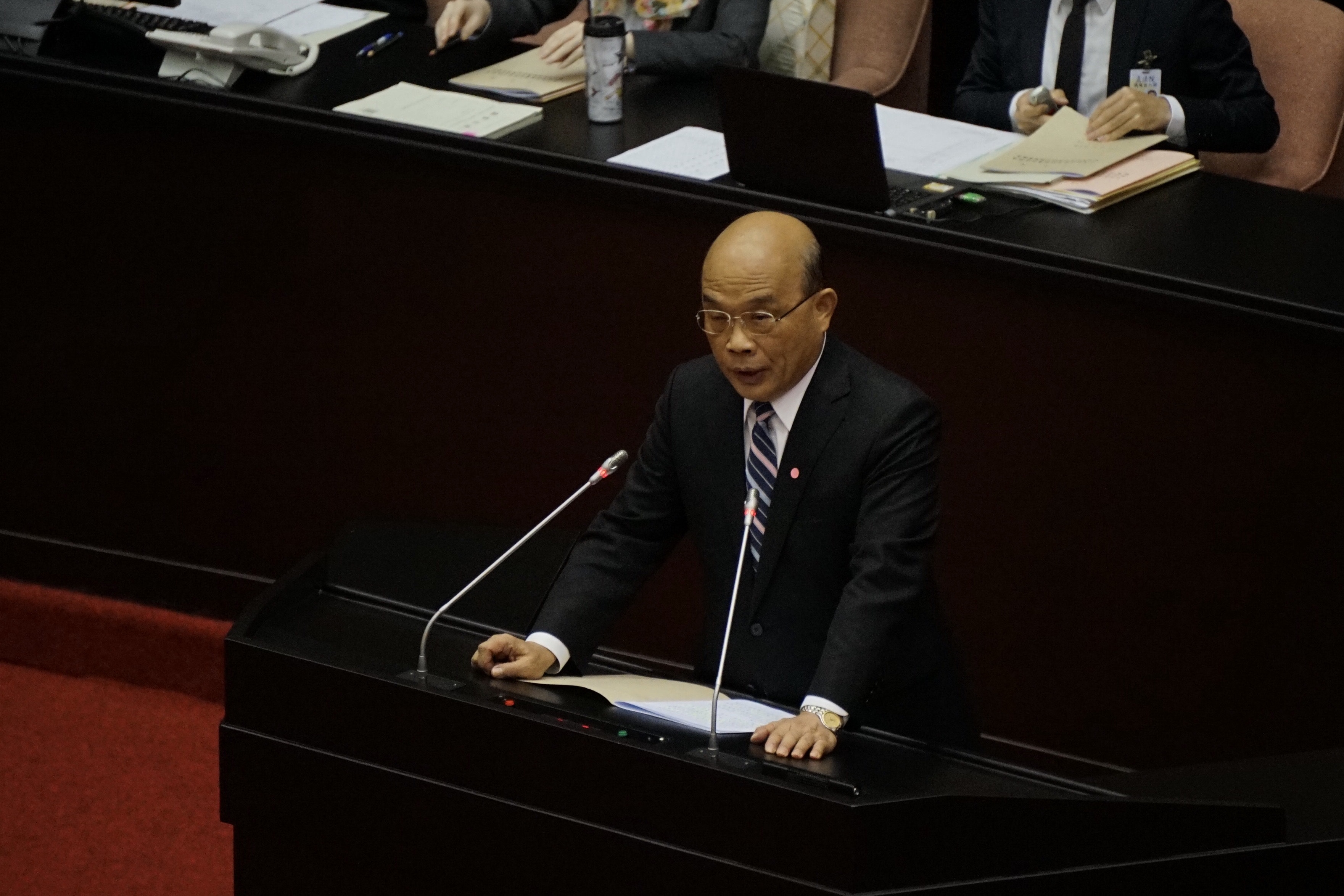 滯留武漢台人擬控蔡政府違憲　蘇貞昌：包機問題卡在大陸