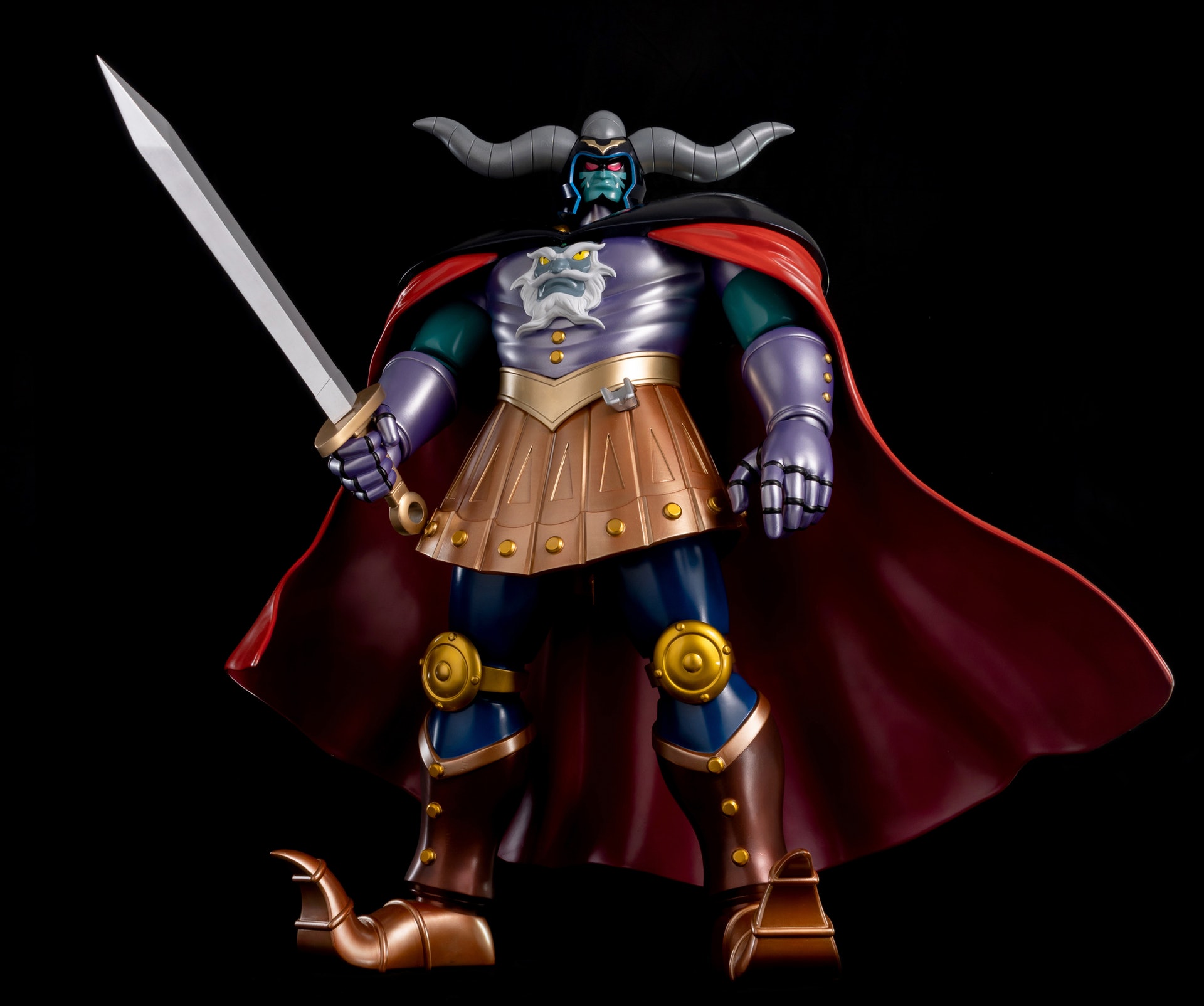 鐵甲萬能俠 暗黑大將軍65cm極巨大膠元祖最強大魔王震撼登場 鐵甲萬能俠 暗黑大將軍65cm極巨大膠元祖最強大魔王震撼登場