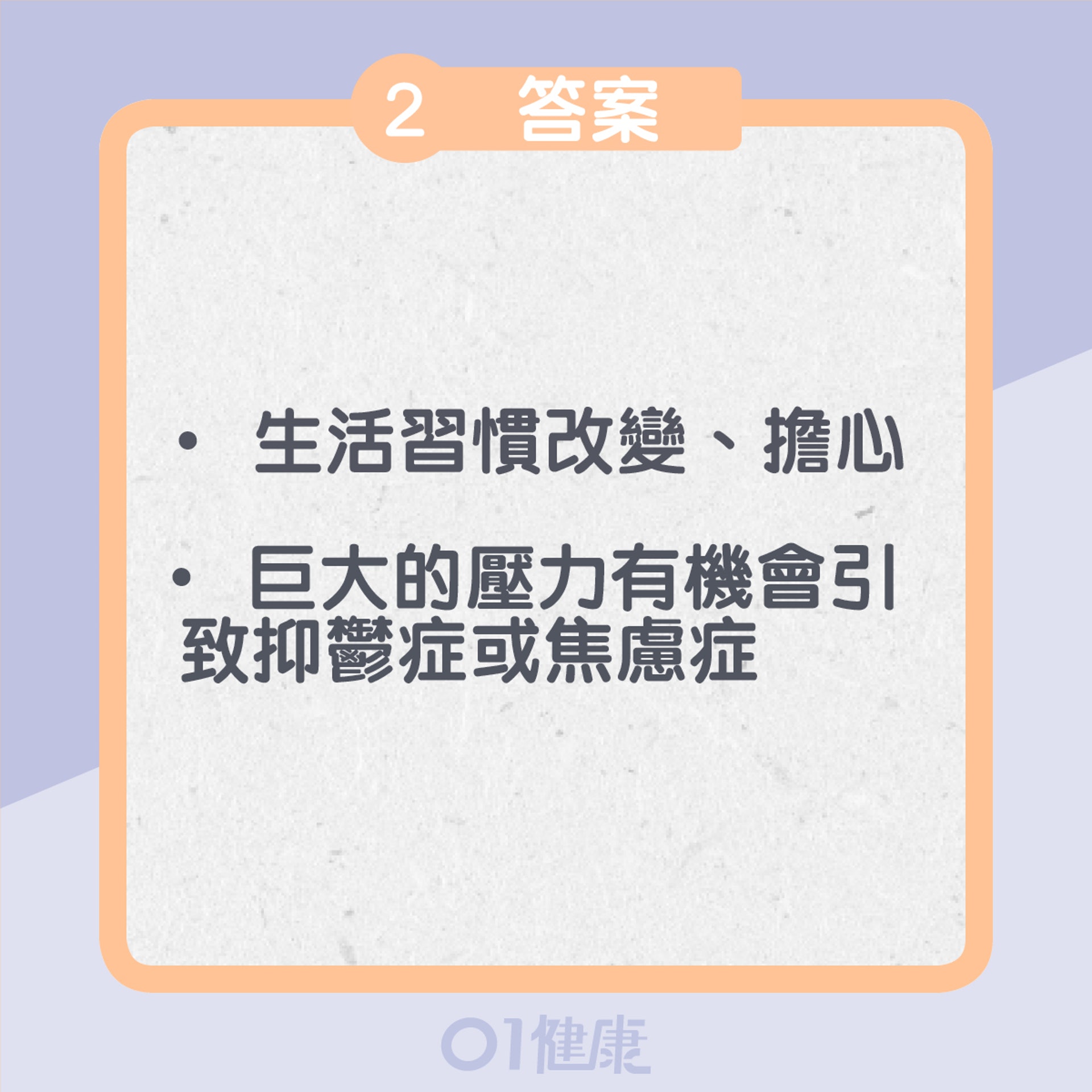 疫情引起的情緒問題Q＆A（01製圖）