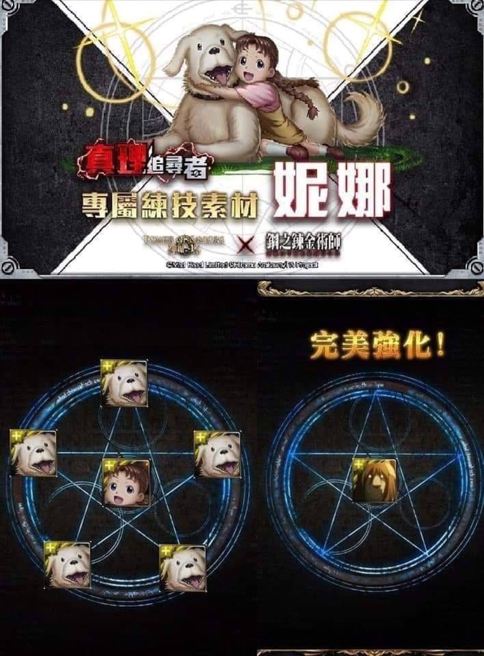 神魔之塔 鋼之鍊金術師活動網民斥妮娜當素材殘忍官方取消 神魔之塔 鋼之鍊金術師活動網民斥妮娜當素材殘忍官方取消