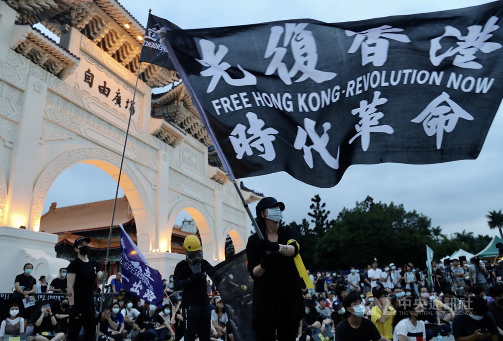 反修例爆發後，不少港人移居台灣。(中央社)