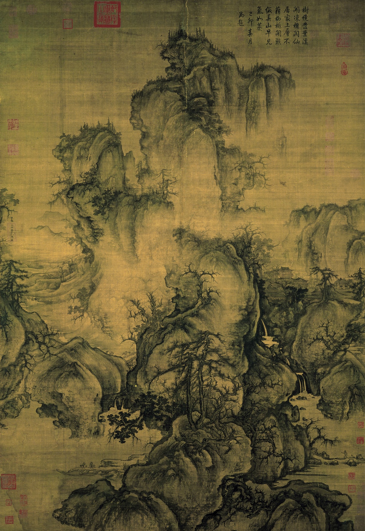 郭熙《早春圖》(Wikipedia) 郭熙《早春圖》(Wikipedia)