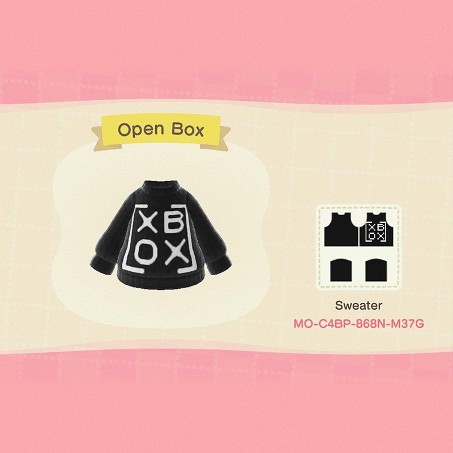 動作之森服裝代碼(@Xbox/Twitter圖片) 動作之森服裝代碼(@Xbox/Twitter圖片)