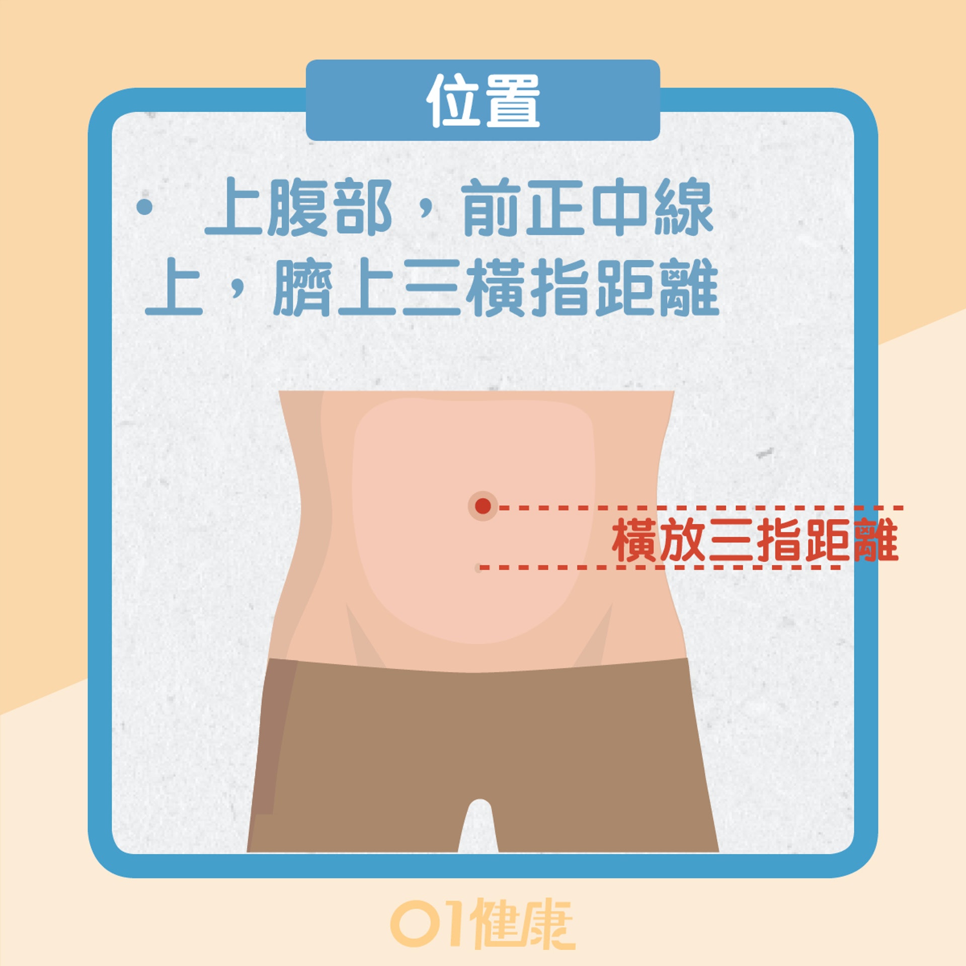 治療脾胃疾病的穴位(01製圖) 治療脾胃疾病的穴位(01製圖)