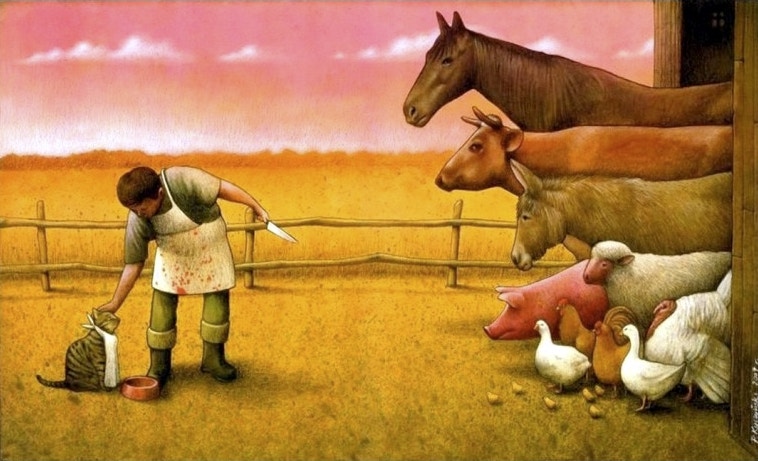 各位大概會對這幅曾經於網絡廣傳的諷刺漫畫有印象(Pawel Kuczynski) 各位大概會對這幅曾經於網絡廣傳的諷刺漫畫有印象(Pawel Kuczynski)