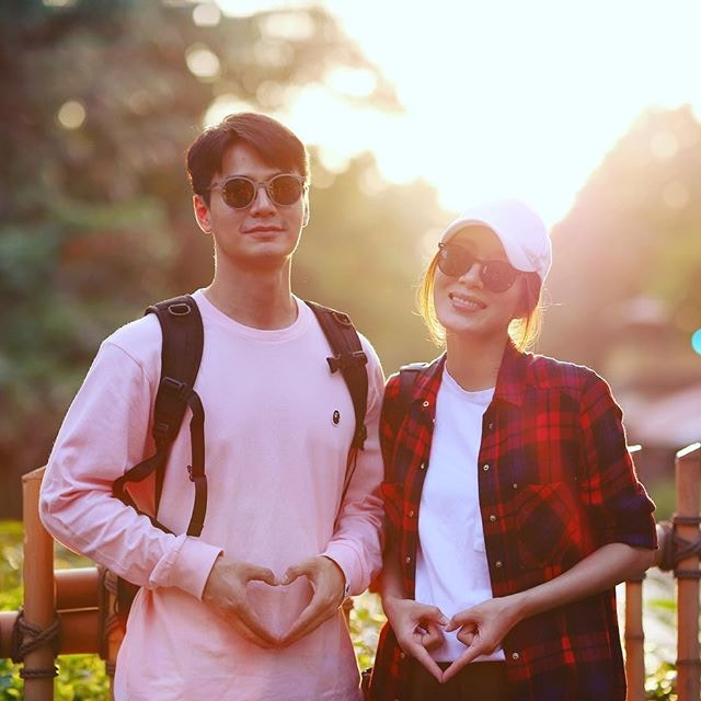 楊怡和羅仲謙（ig：tavia_yeung）