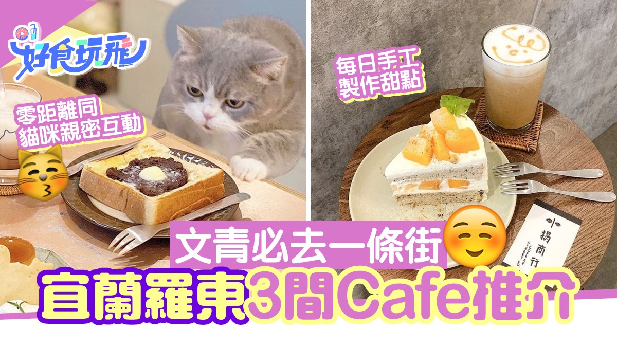 宜蘭羅東 文青一條街3間cafe推介 跟貓貓下午茶 嚐職人咖啡 香港01 旅遊