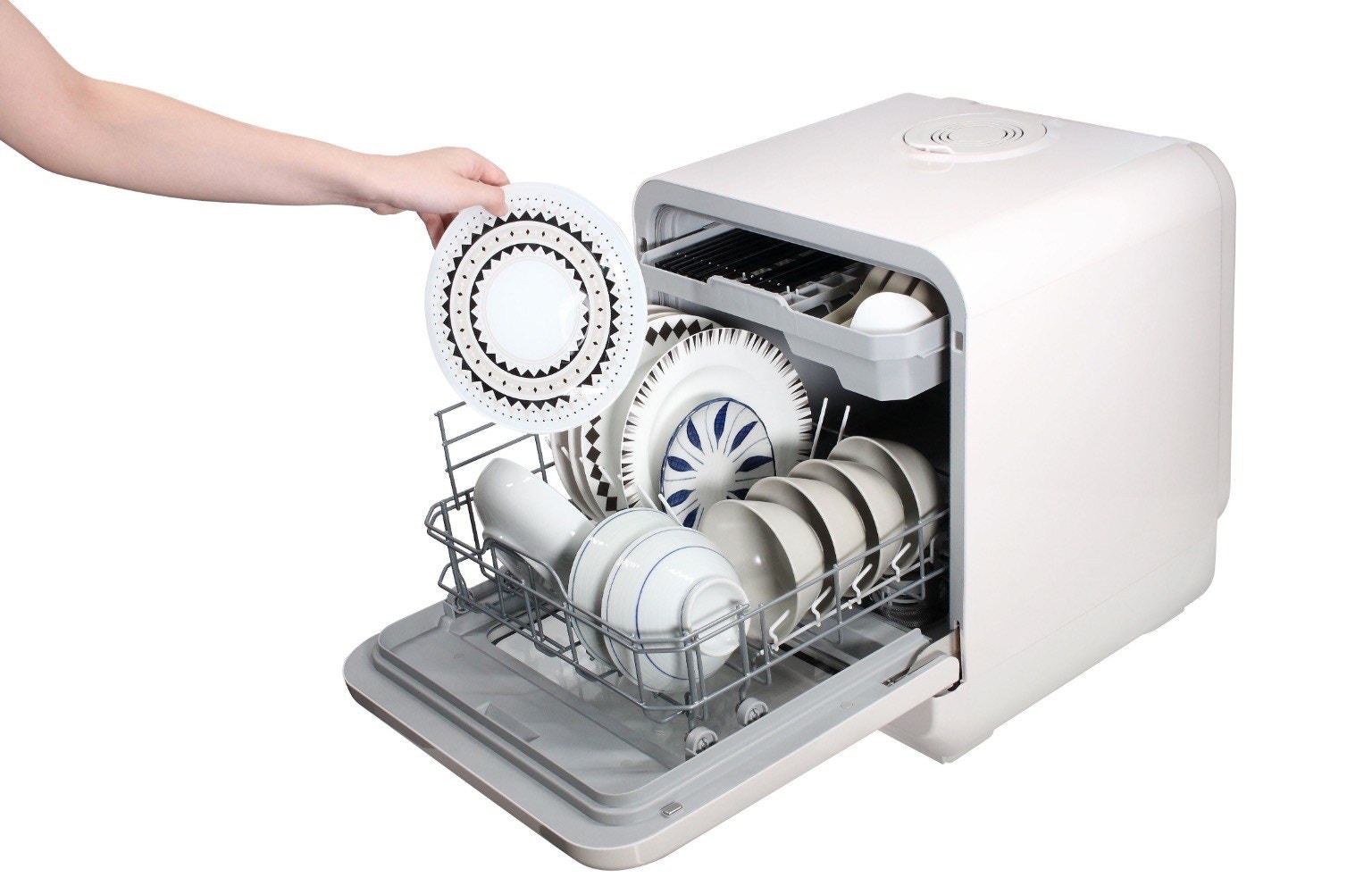 防疫廚神】Rasonic全新Mini Cube洗碗碟機可手動注水免安裝