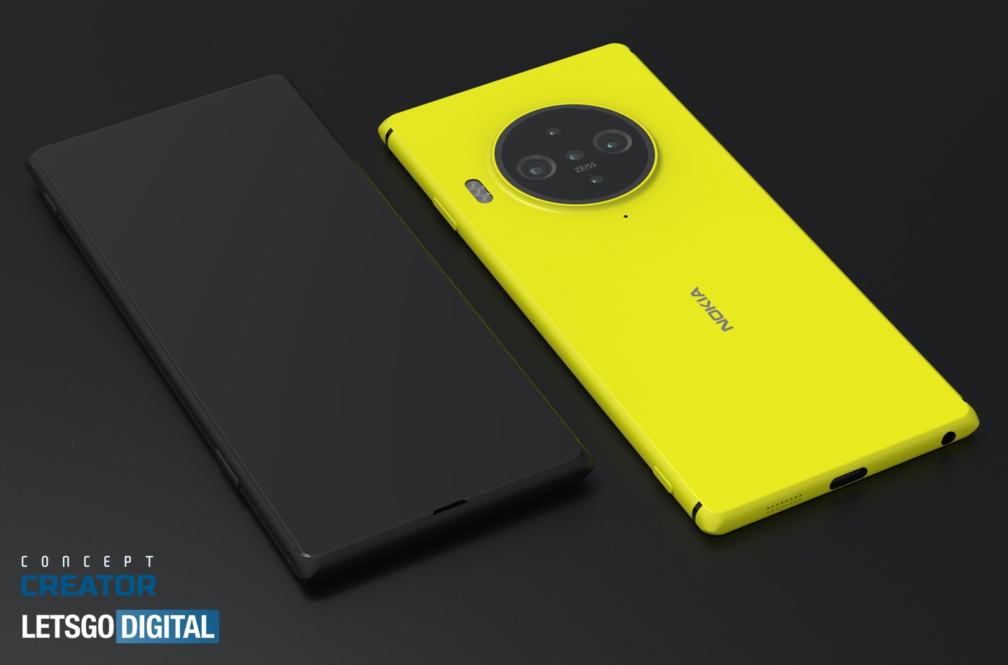 Nokia 9.3設計上該機延續 Nokia 1020 的設計風格，機身就採用純黃色機殼，同時攝鏡頭部份就採用圓形鏡頭設計（letsgodigital.org）