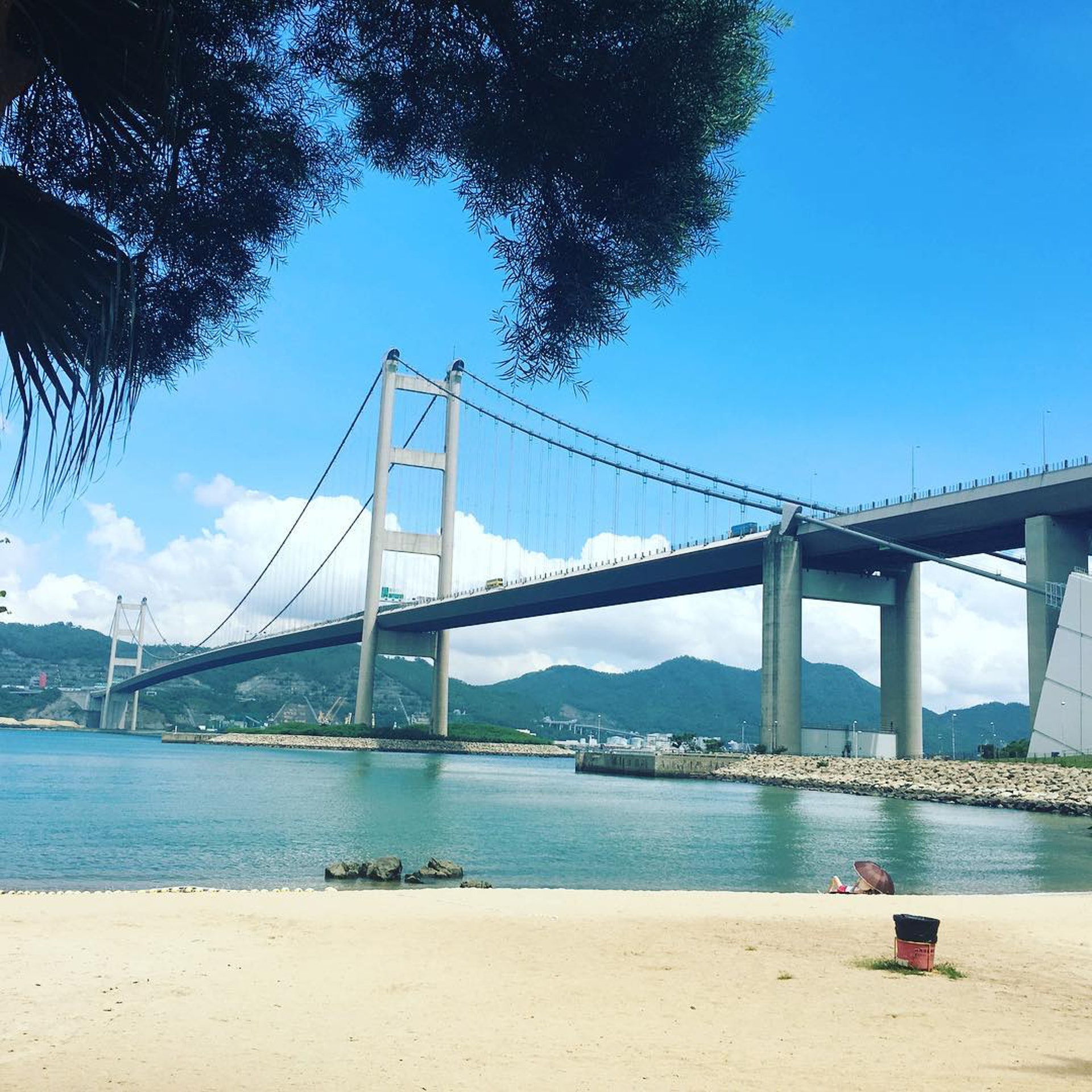 馬灣東灣泳灘位於馬灣珀麗路。(ig@ mikiyau) 馬灣東灣泳灘位於馬灣珀麗路。(ig@ mikiyau)
