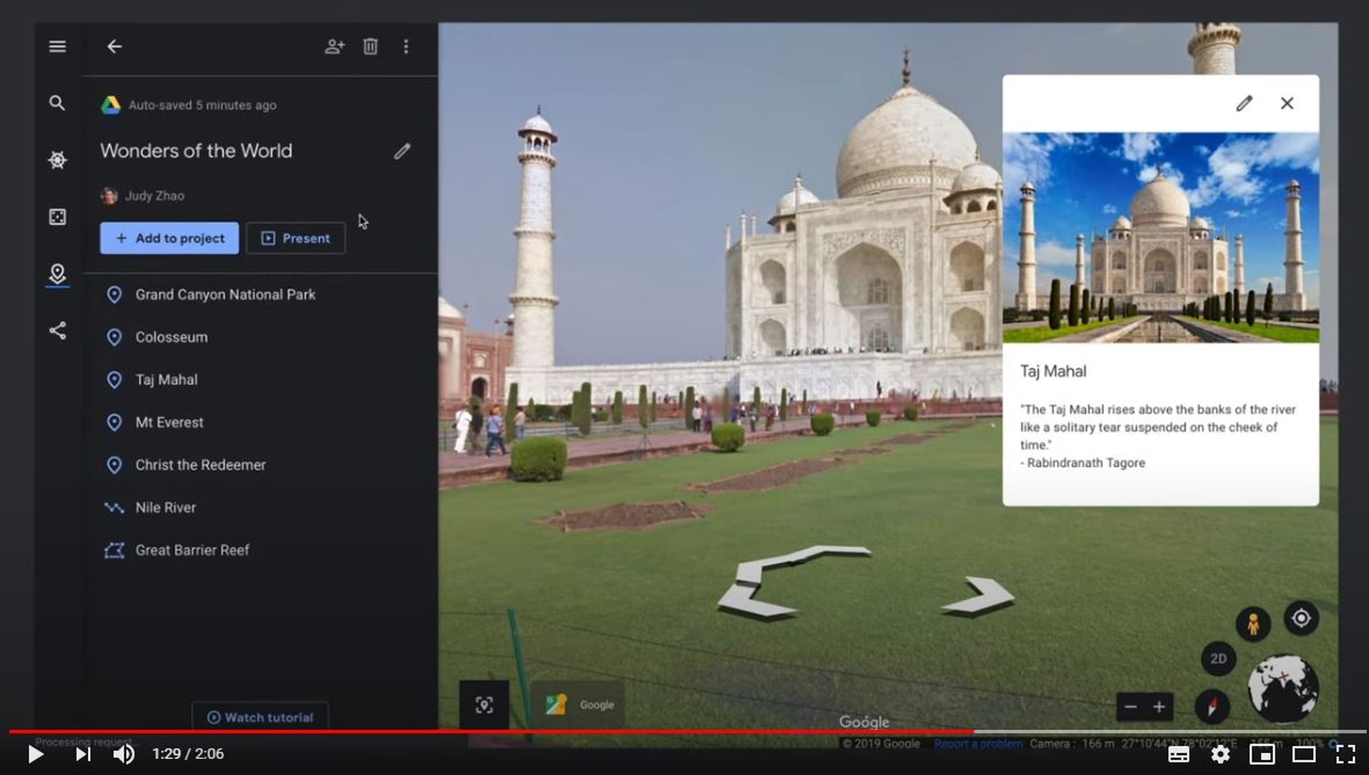 Google Earth影片截圖