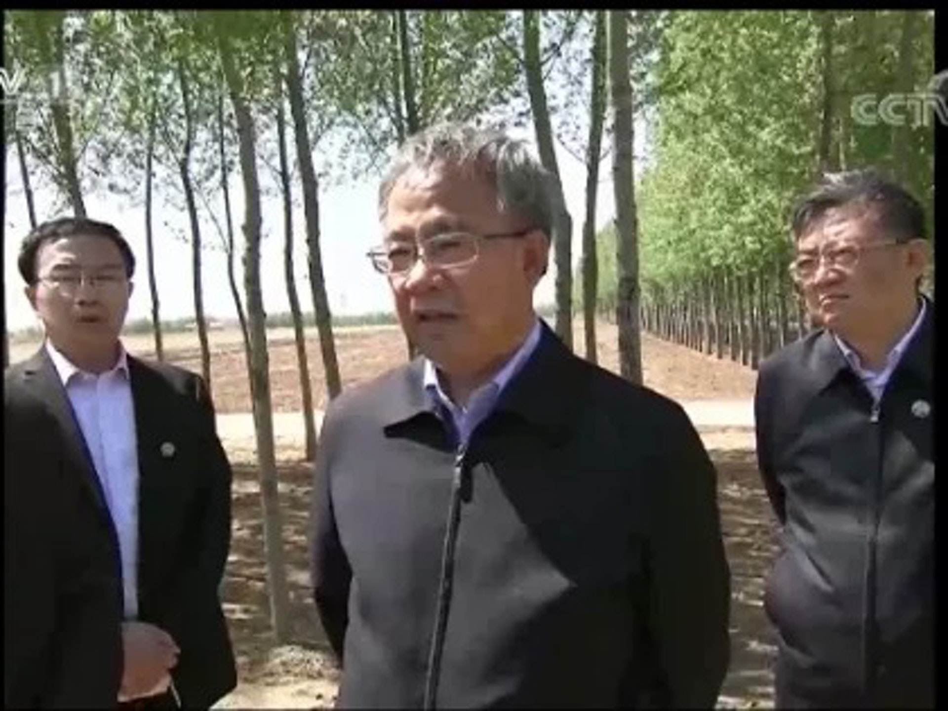 胡春華在吉林調研督導春耕和生豬生產工作。(央視截圖) 胡春華在吉林調研督導春耕和生豬生產工作。(央視截圖)
