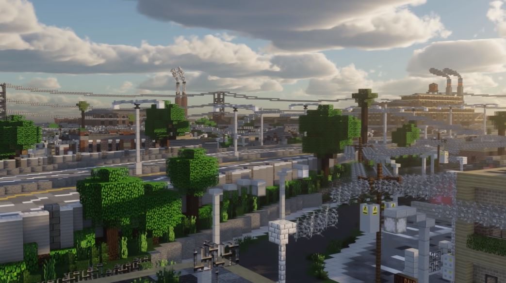 Minecraft我的世界 耗時九年打造超大型現代都市地圖開放下載