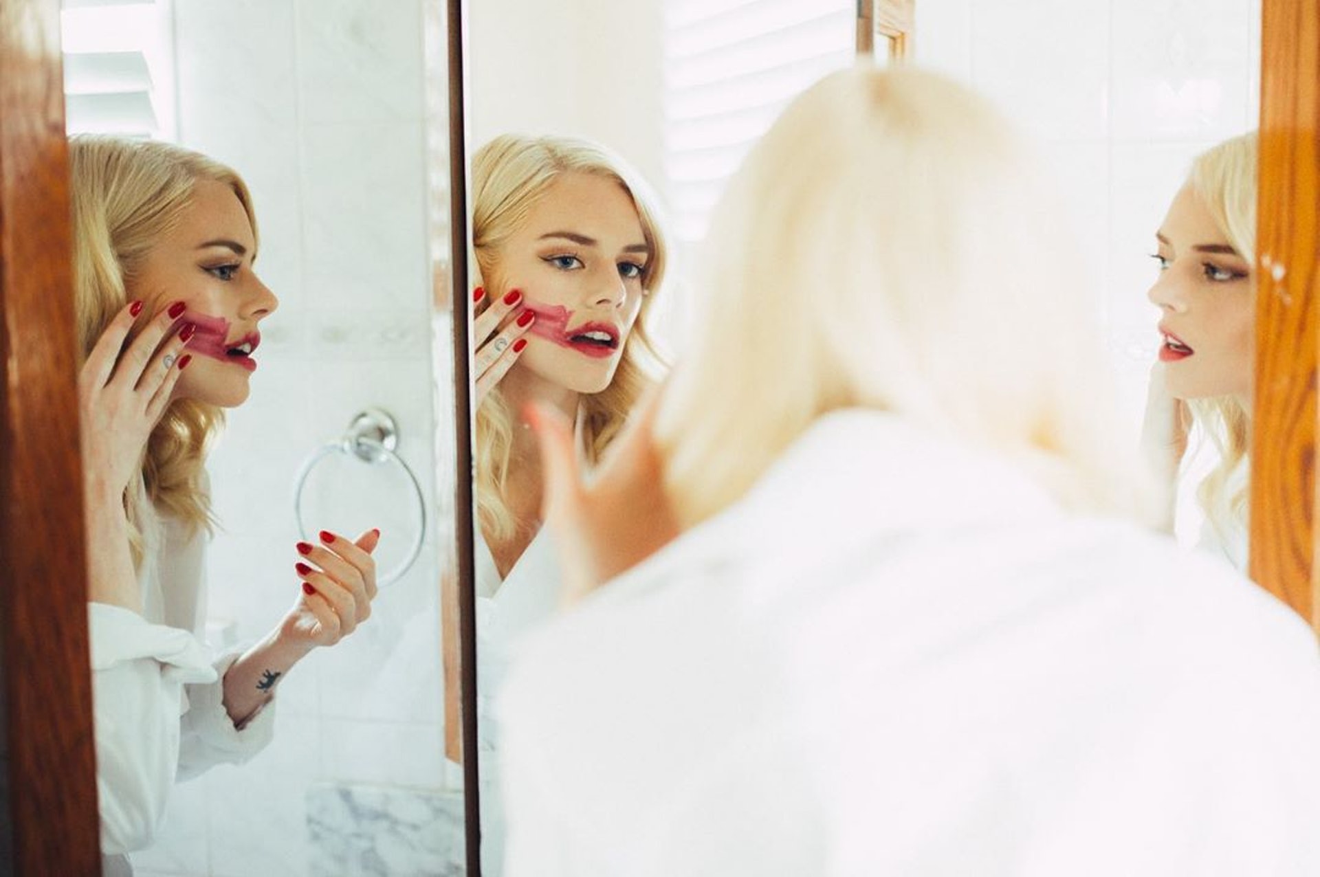 Samara Weaving曾患「廣泛性焦慮症」。(Samara Weaving IG) Samara Weaving曾患「廣泛性焦慮症」。(Samara Weaving IG)