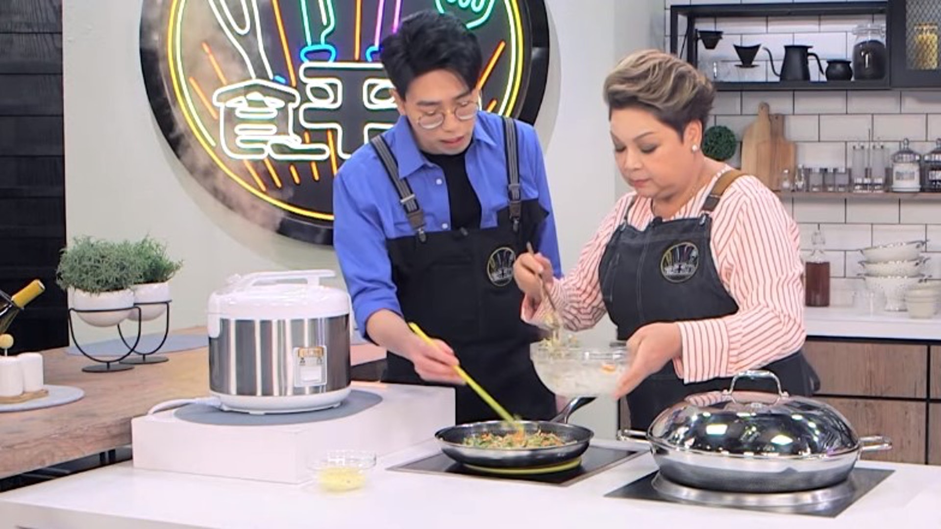 《健康食平D》中有不少煎餅食譜,簡易製作,易學易跟。(TVB影片截圖) 《健康食平D》中有不少煎餅食譜,簡易製作,易學易跟。(TVB影片截圖)