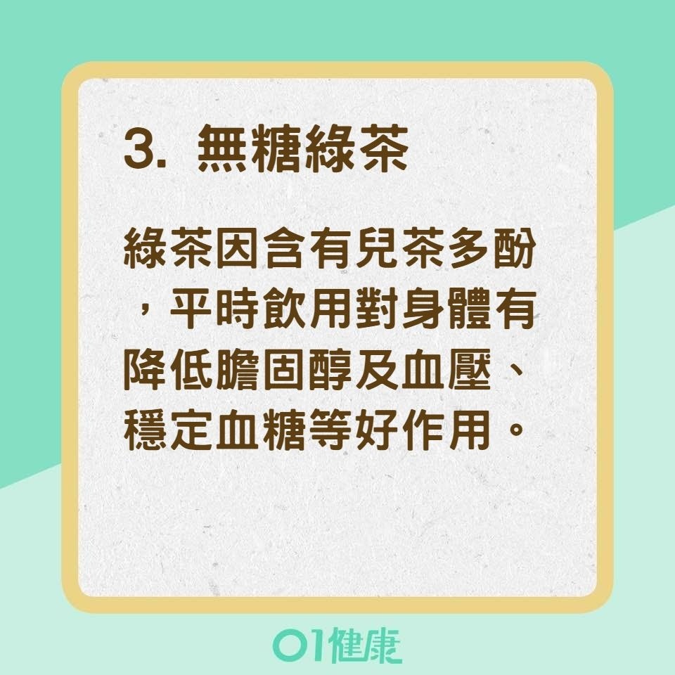 5種會解渴的天然飲品（01製圖）