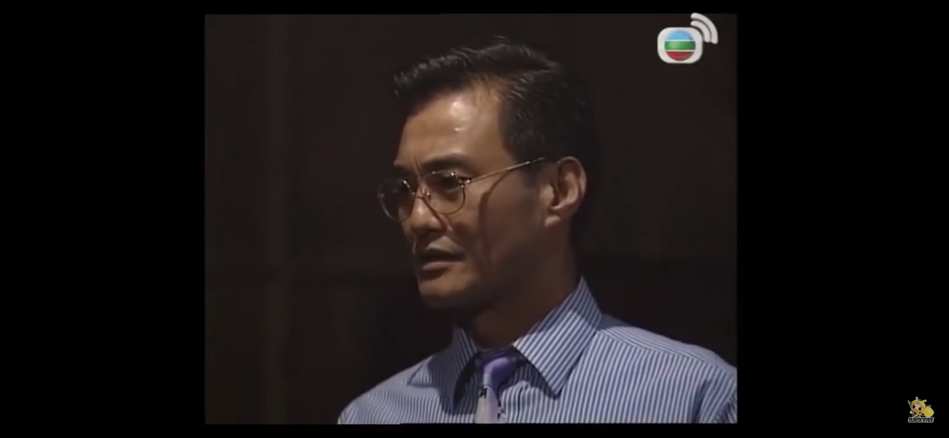 2000年《陀槍師姐II》張子貴。(電視畫面) 2000年《陀槍師姐II》張子貴。(電視畫面)